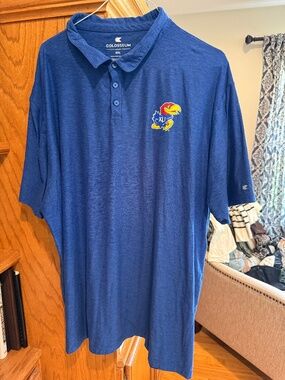 Kansas Jayhawk Golf Shirt